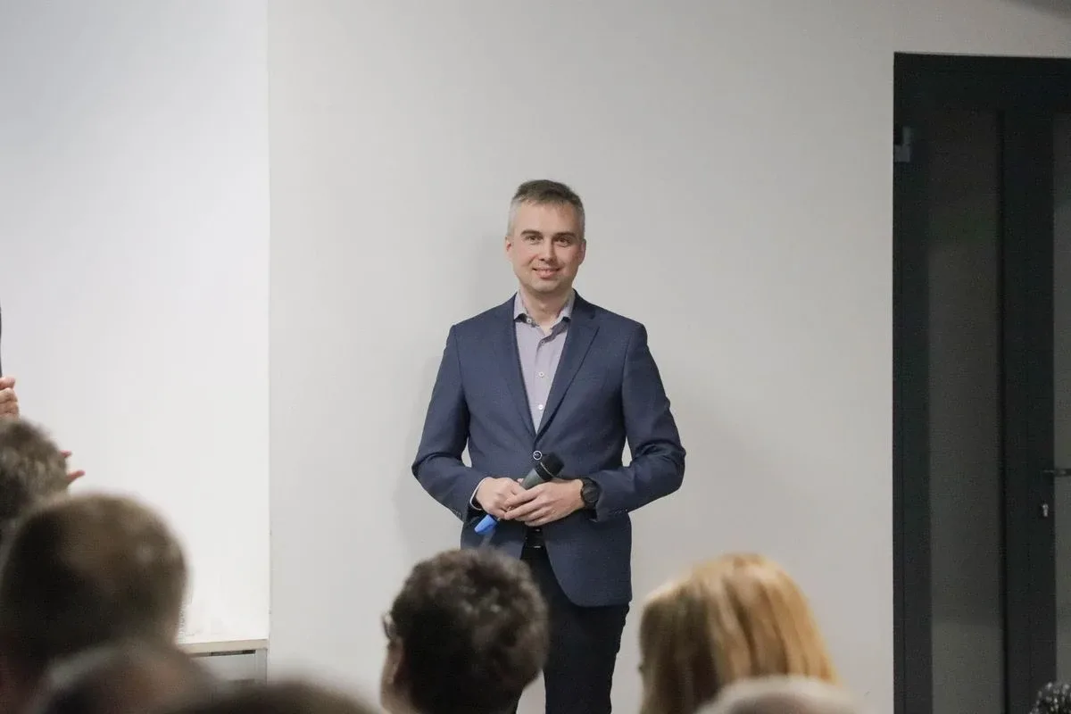 Biznesowa debata w Ostrowi Mazowieckiej. Gościem był Ryszard Petru (zdjęcia)