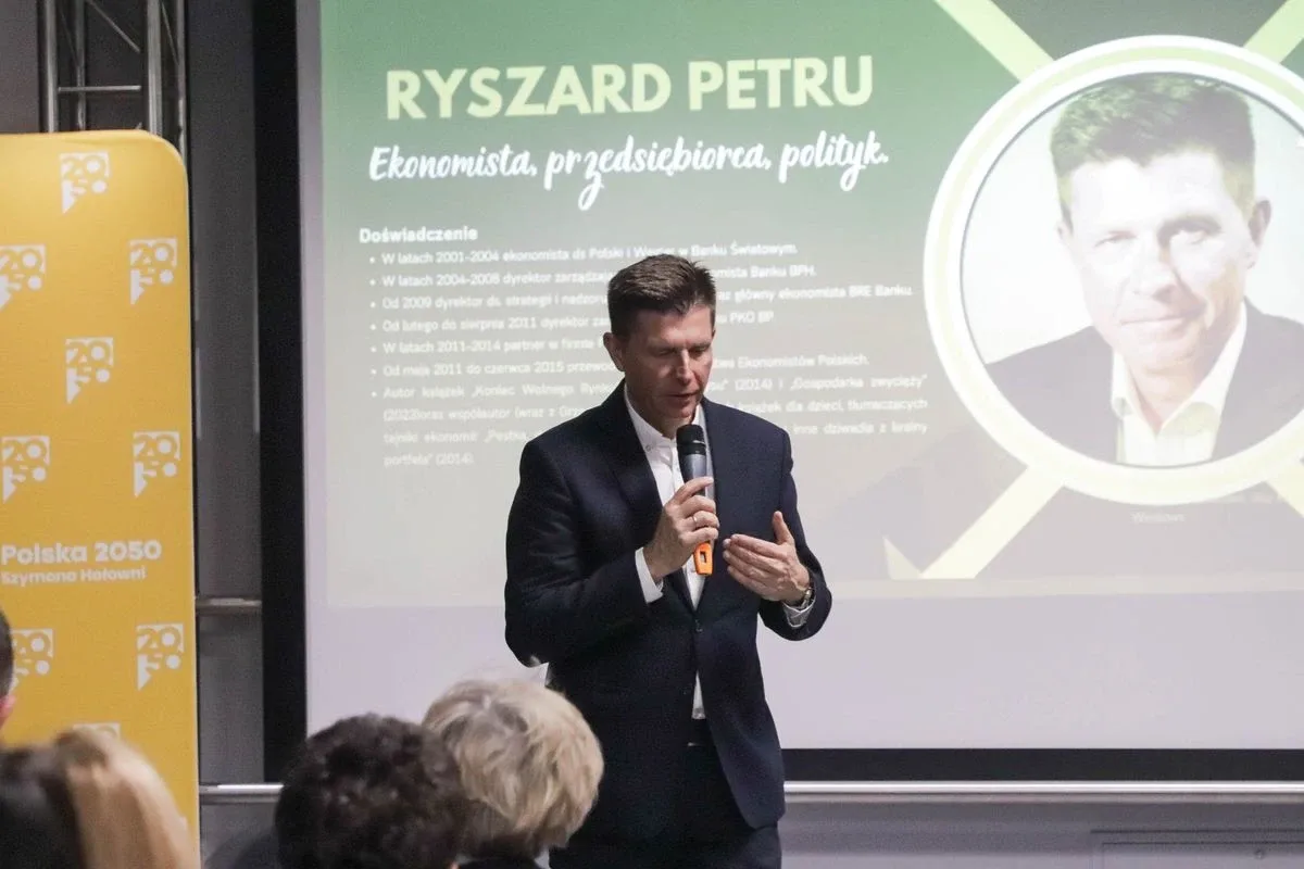 Biznesowa debata w Ostrowi Mazowieckiej. Gościem był Ryszard Petru (zdjęcia)