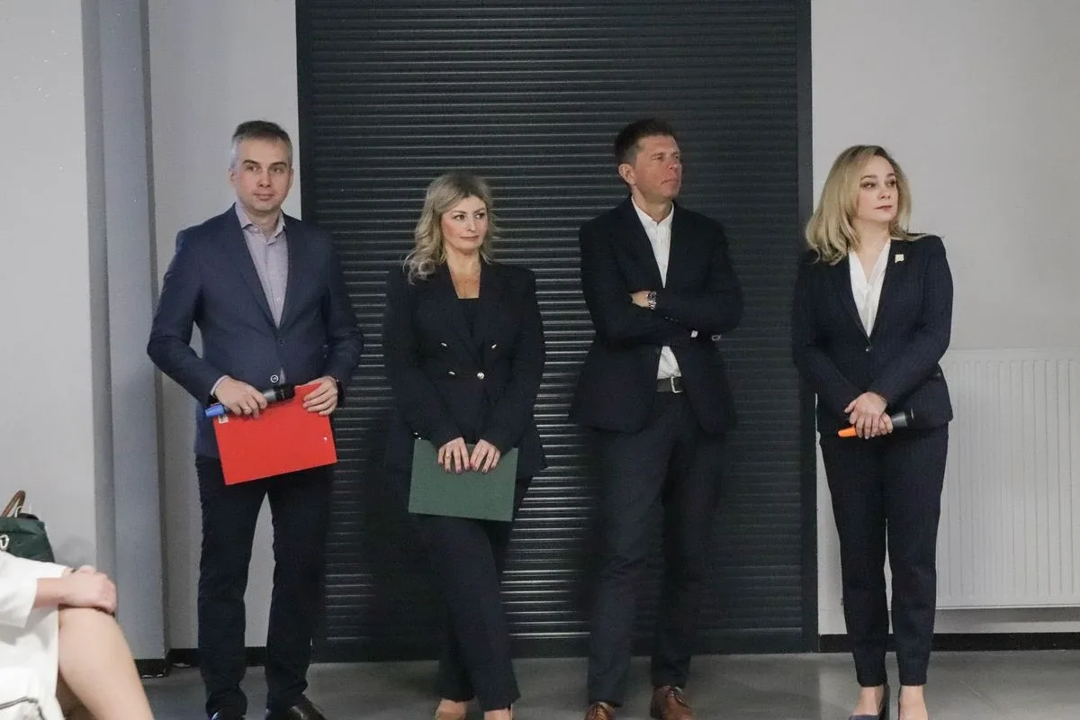 Biznesowa debata w Ostrowi Mazowieckiej. Gościem był Ryszard Petru (zdjęcia)