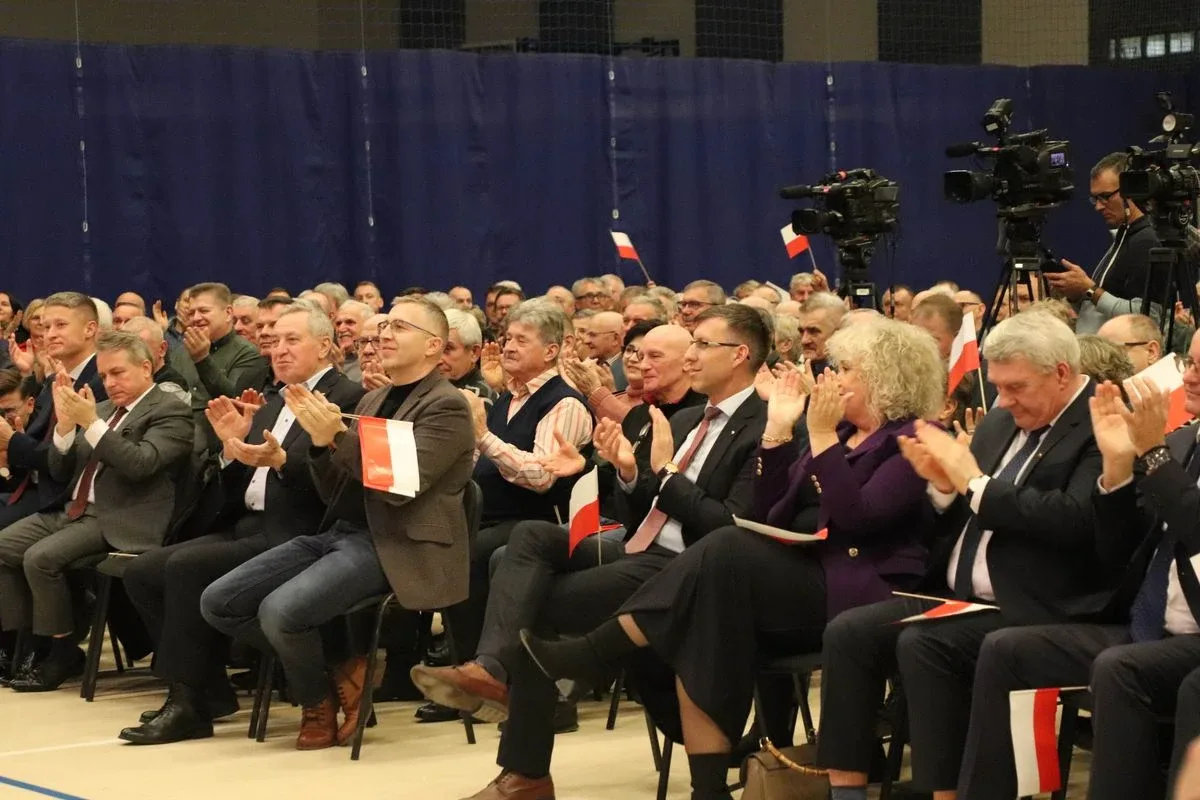 Karol Nawrocki na spotkaniu w Ostrowi Mazowieckiej (zdjęcia)