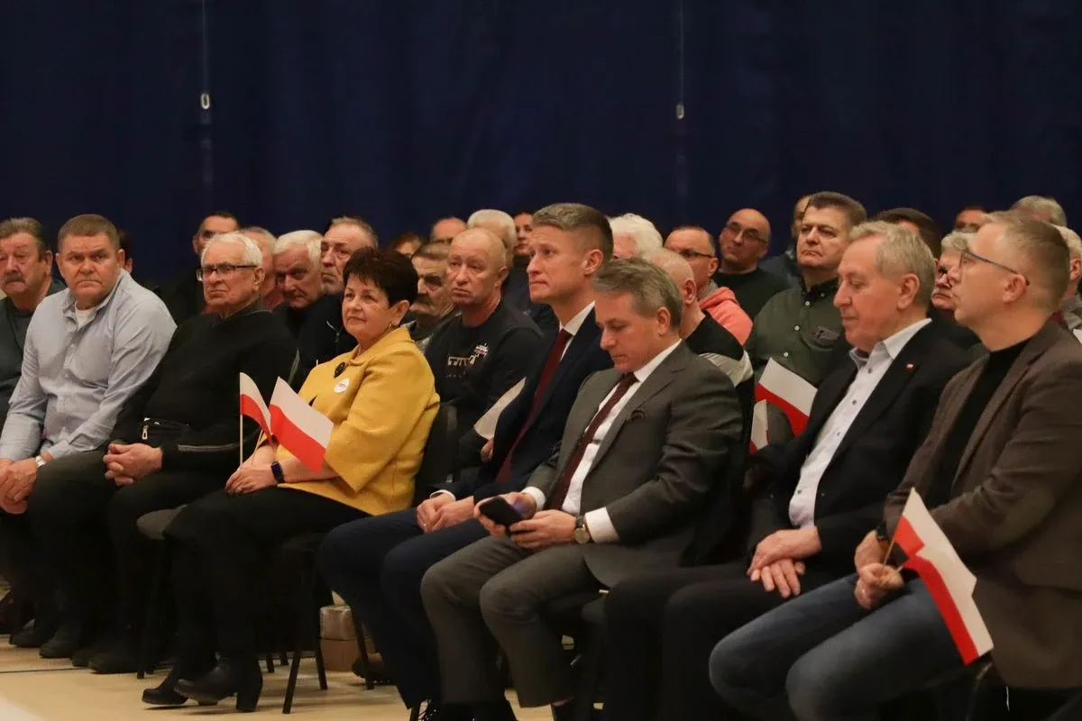 Karol Nawrocki na spotkaniu w Ostrowi Mazowieckiej (zdjęcia)