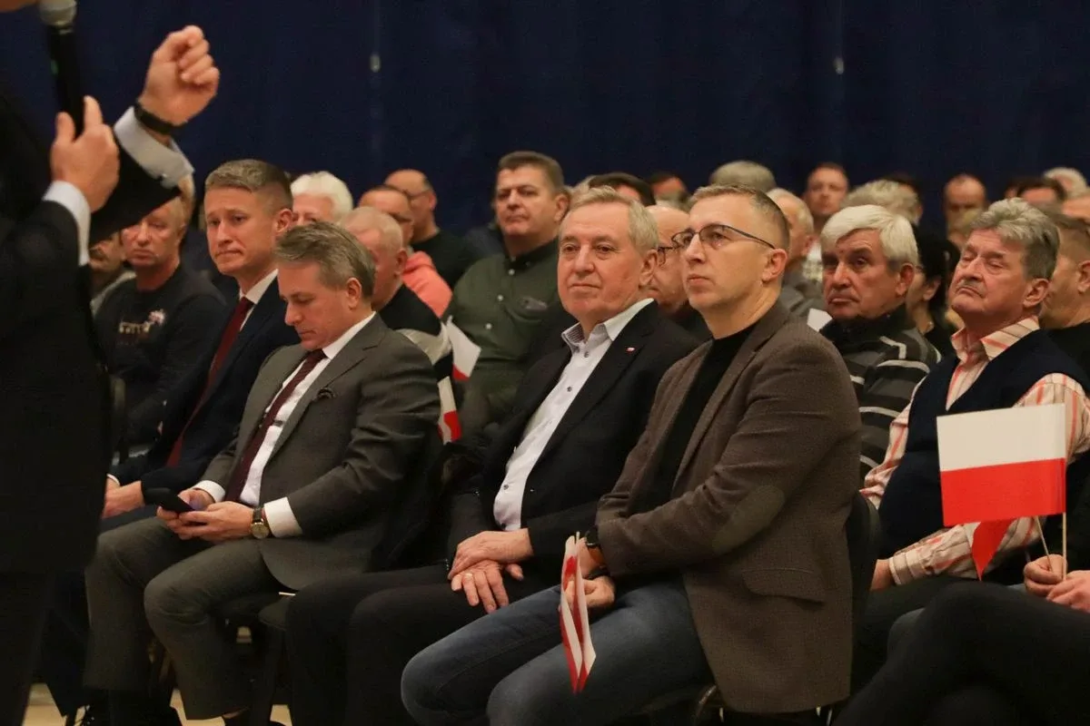 Karol Nawrocki na spotkaniu w Ostrowi Mazowieckiej (zdjęcia)