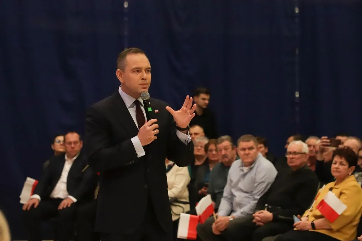 Karol Nawrocki na spotkaniu w Ostrowi Mazowieckiej (zdjęcia)