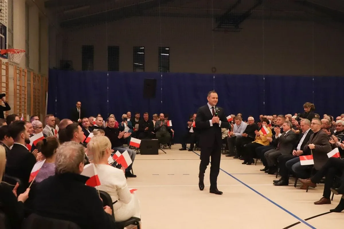Karol Nawrocki na spotkaniu w Ostrowi Mazowieckiej (zdjęcia)