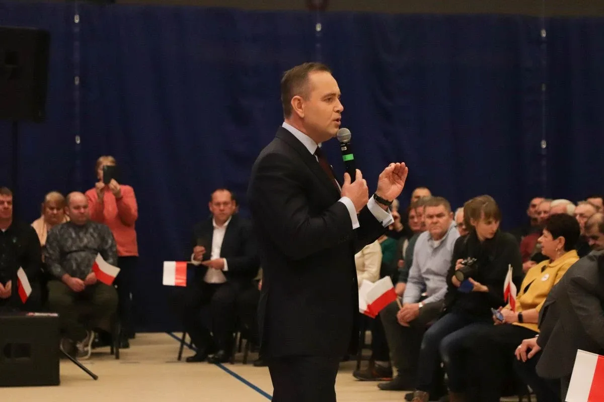Karol Nawrocki na spotkaniu w Ostrowi Mazowieckiej (zdjęcia)