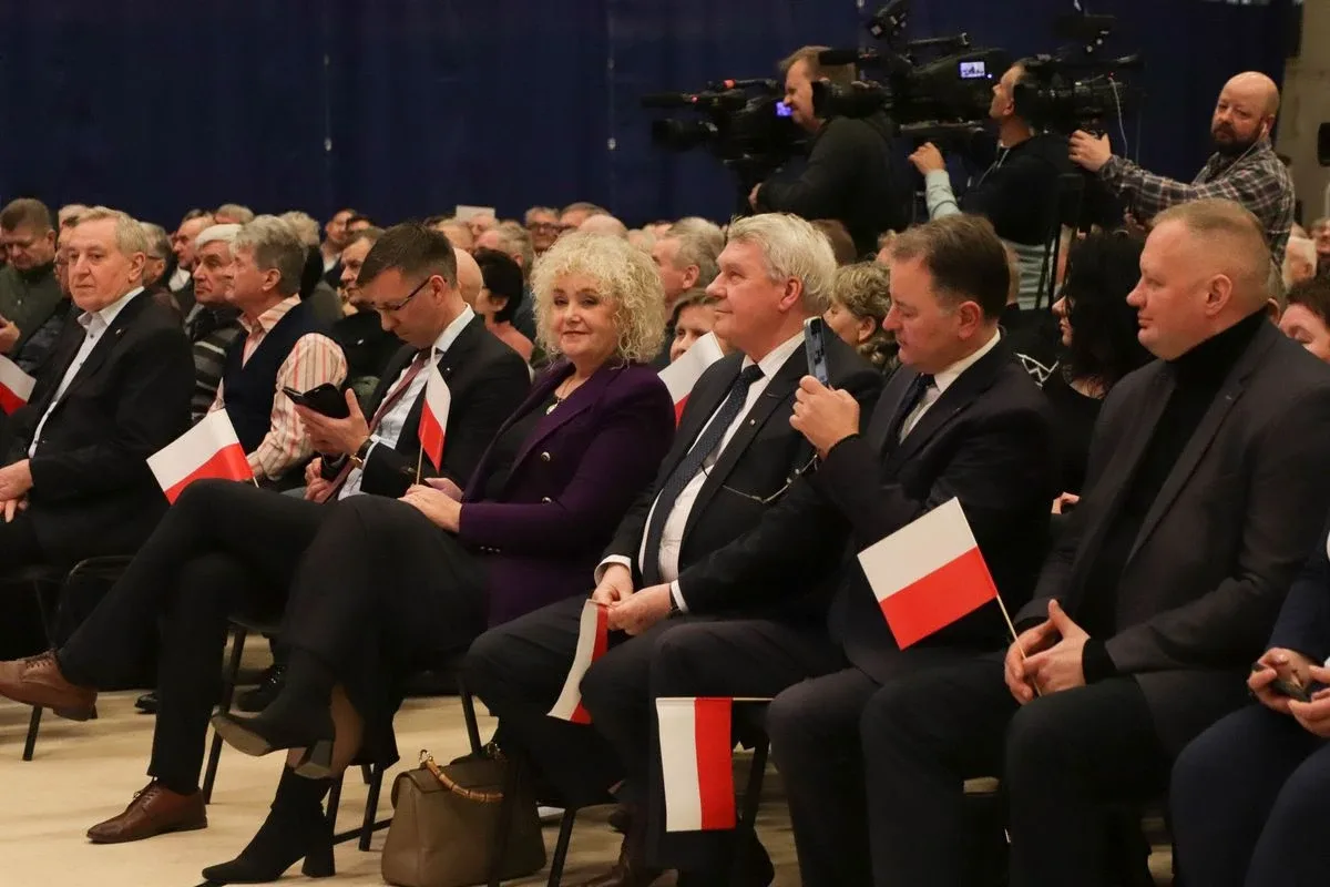 Karol Nawrocki na spotkaniu w Ostrowi Mazowieckiej (zdjęcia)