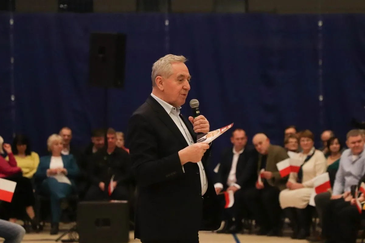 Karol Nawrocki na spotkaniu w Ostrowi Mazowieckiej (zdjęcia)