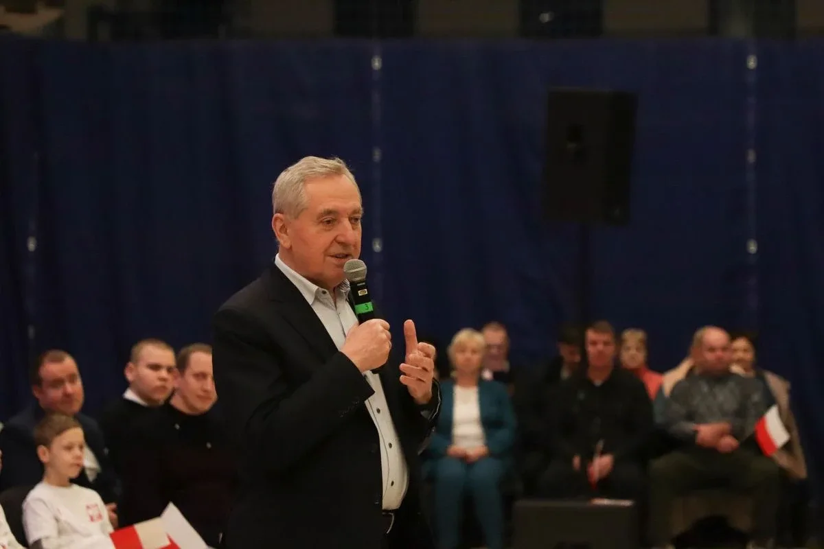 Karol Nawrocki na spotkaniu w Ostrowi Mazowieckiej (zdjęcia)