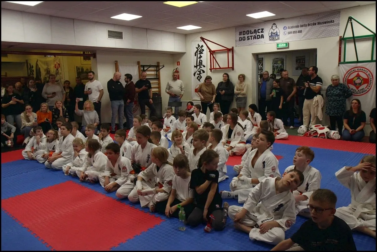 Turniej Mikołajkowy w Ostrowskim Klubie Karate Kyokushinkai (zdjęcia)