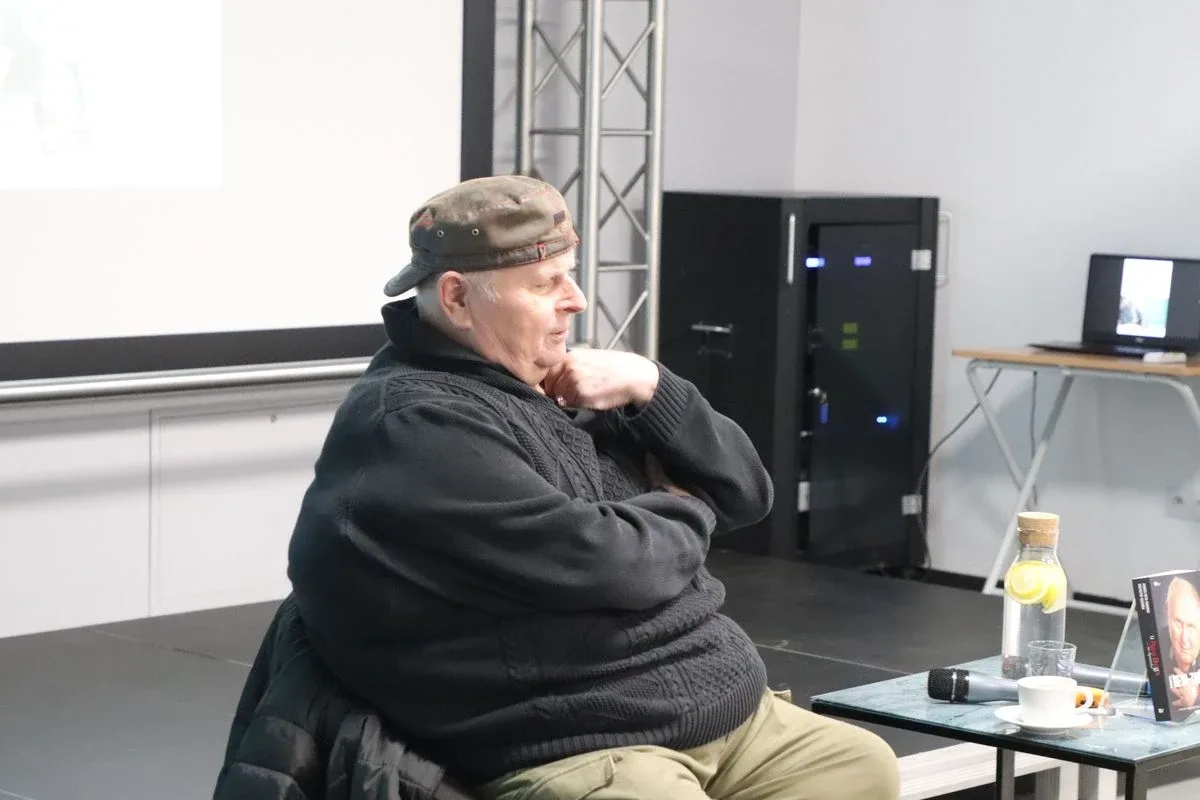 Spotkanie z legendą polskiego kina. Andrzej Beya-Zaborski w Ostrowi Mazowieckiej (zdjęcia)