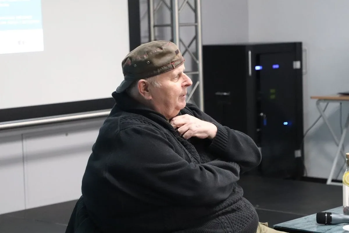 Spotkanie z legendą polskiego kina. Andrzej Beya-Zaborski w Ostrowi Mazowieckiej (zdjęcia)