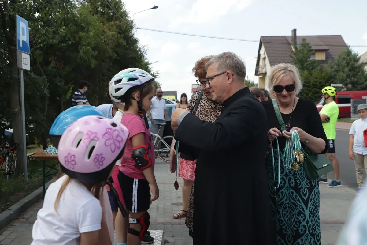 IV Wyścig Rowerowy im. bł. Kard. Stefana Wyszyńskiego w Andrzejewie (zdjęcia)