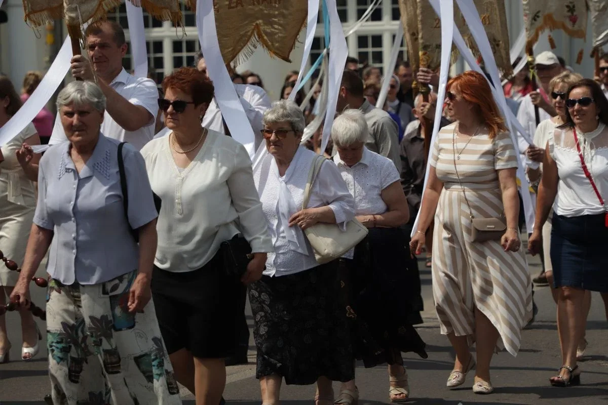 Uroczystość Bożego Ciała w Ostrowi Mazowieckiej (zdjęcia)