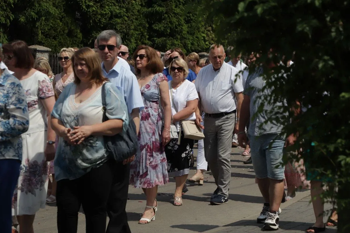 Uroczystość Bożego Ciała w Ostrowi Mazowieckiej (zdjęcia)