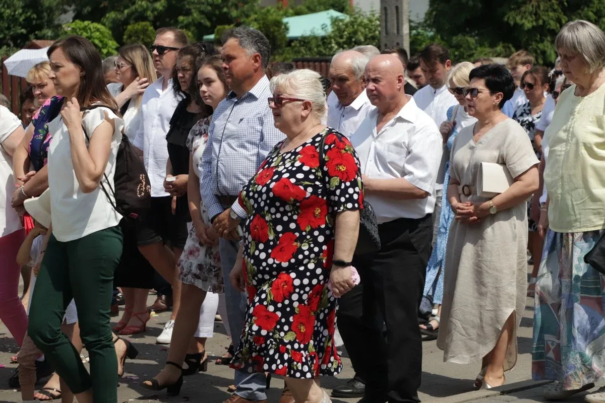 Uroczystość Bożego Ciała w Ostrowi Mazowieckiej (zdjęcia)