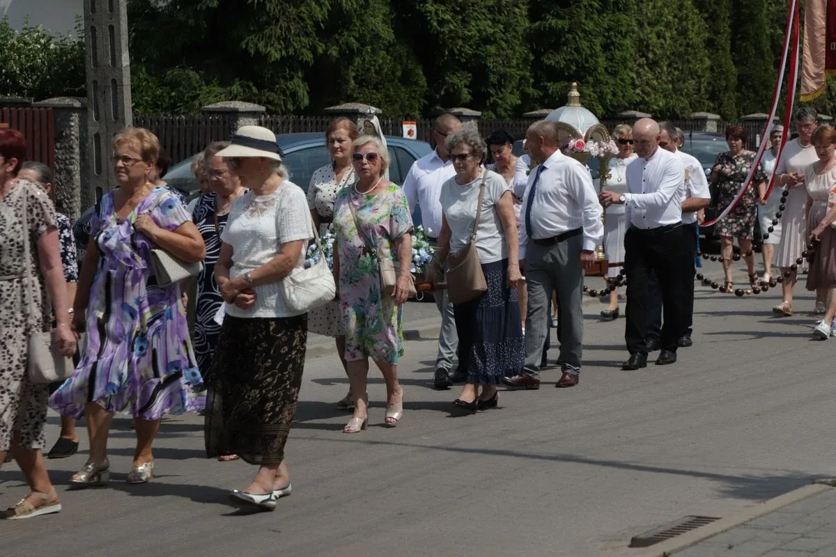 Uroczystość Bożego Ciała w Ostrowi Mazowieckiej (zdjęcia)