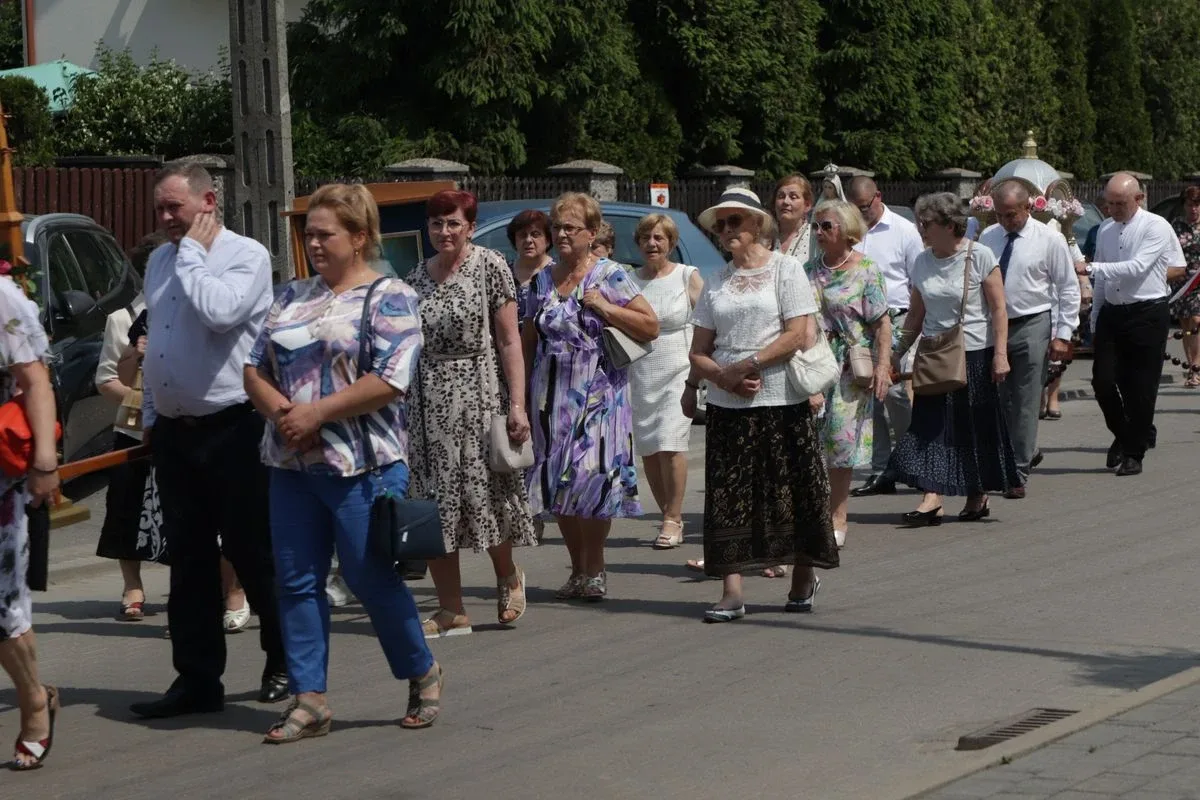 Uroczystość Bożego Ciała w Ostrowi Mazowieckiej (zdjęcia)