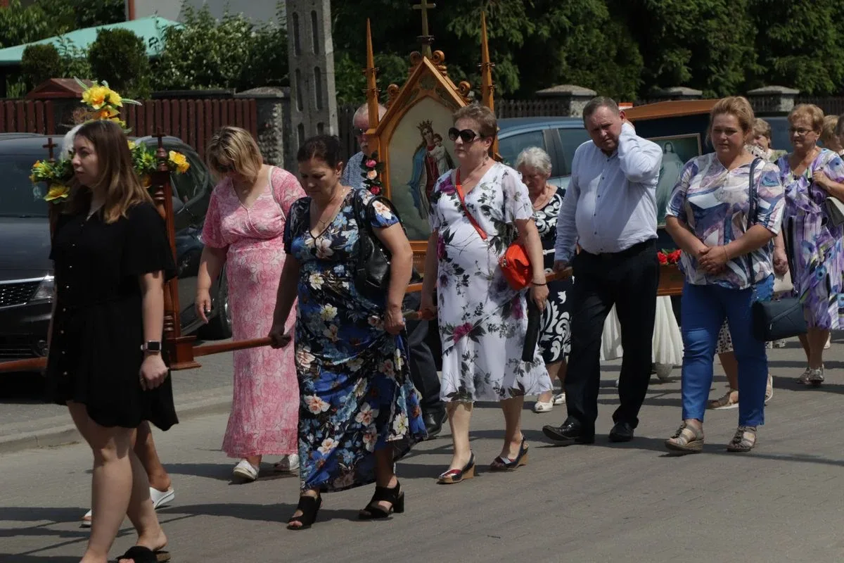 Uroczystość Bożego Ciała w Ostrowi Mazowieckiej (zdjęcia)