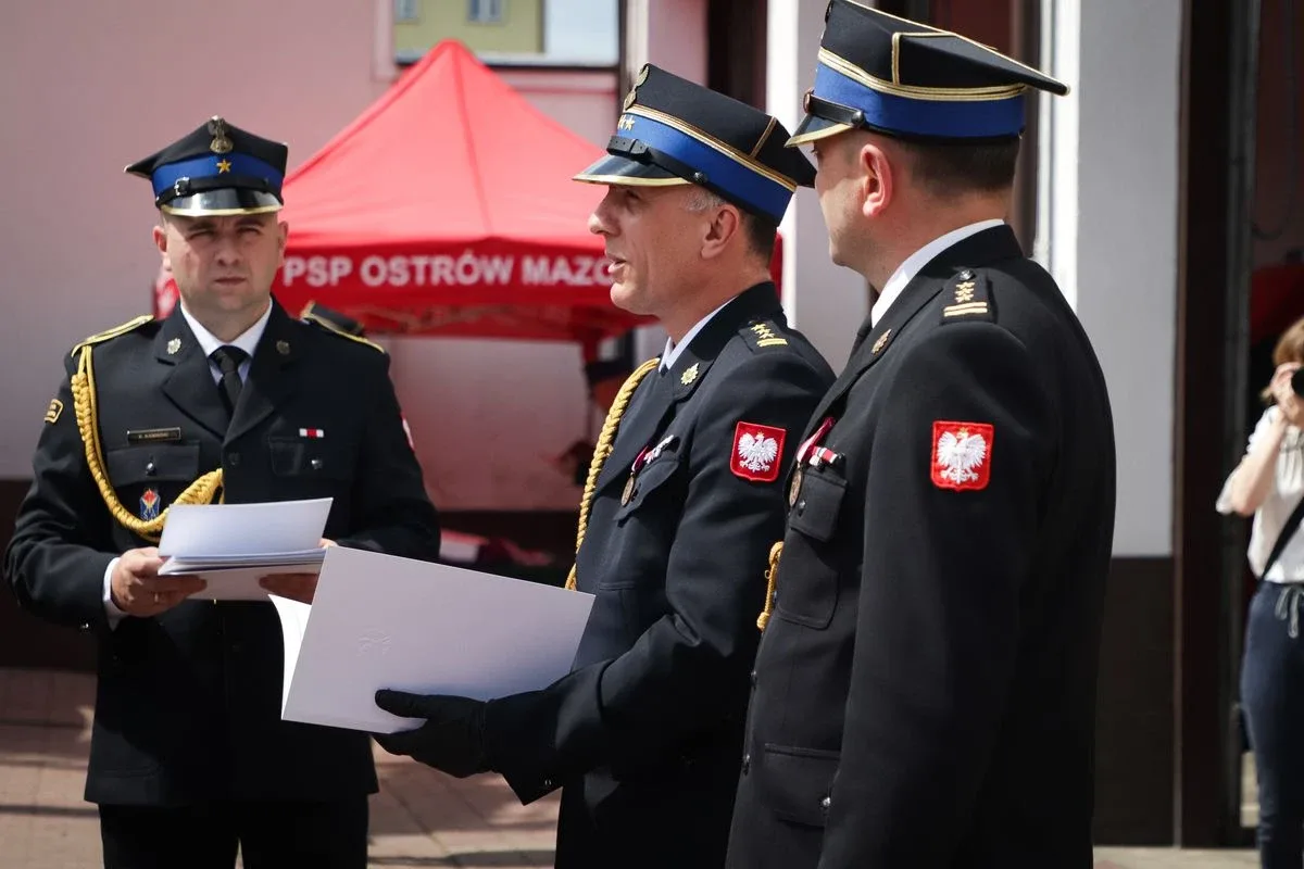 Powiatowe Obchody Dnia Strażaka w Ostrowi Mazowieckiej (zdjęcia)