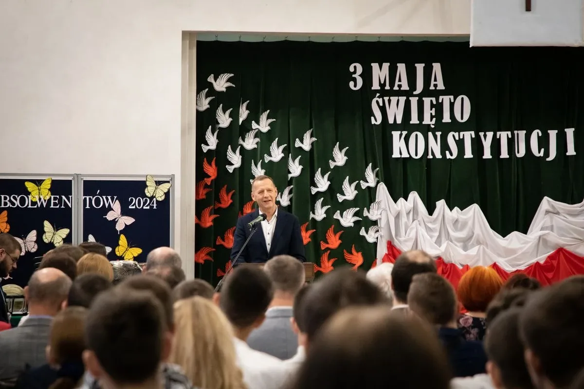 Pożegnanie maturzystów z ZSCKR w Starym Lubiejewie (zdjęcia)