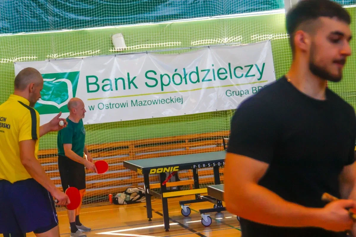 Tenisowe rozgrywki dobiegły końca - finał 7. Grand Prix w tenisie stołowym amatorów (zdjęcia)