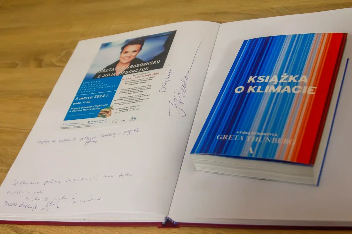  Biblioteczną Akademię Klimatyczną odwiedziła Pani Julia Fiedorczuk (zdjęcia)