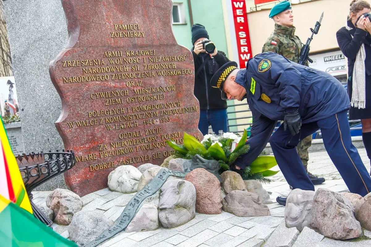 1 marca - Narodowy Dzień Pamięci "Żołnierzy Wyklętych" w Ostrowi Mazowieckiej (zdjęcia)