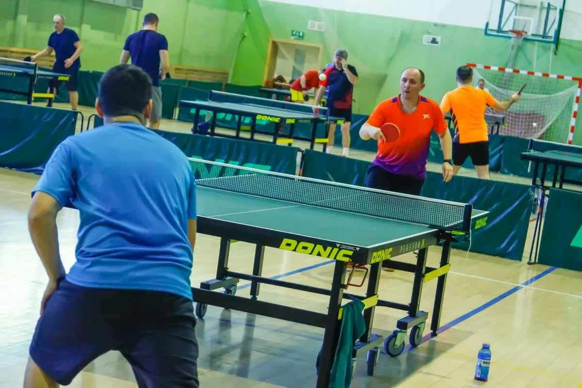 Rozgrywki przedostatniego turnieju 7. Grand Prix w tenisie stołowym amatorów (zdjęcia)