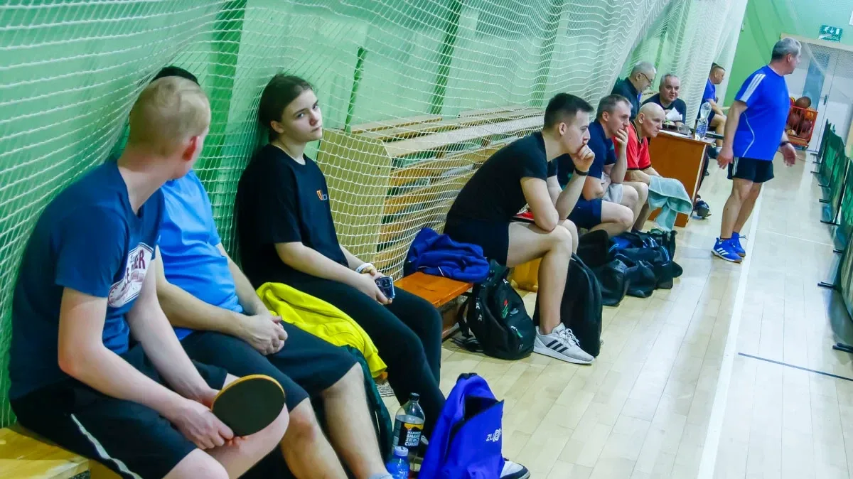 Rozgrywki przedostatniego turnieju 7. Grand Prix w tenisie stołowym amatorów (zdjęcia)