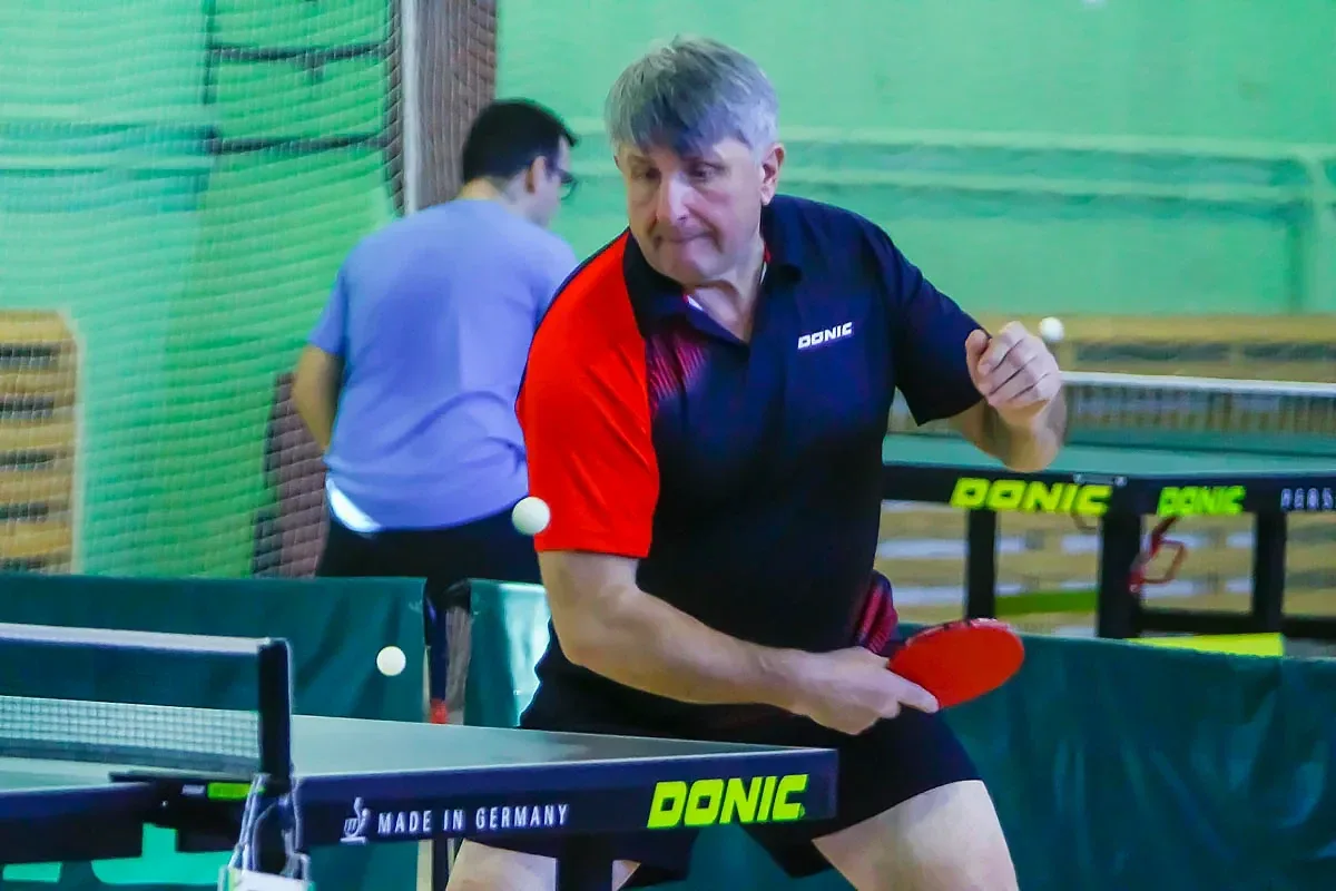 Rozgrywki przedostatniego turnieju 7. Grand Prix w tenisie stołowym amatorów (zdjęcia)