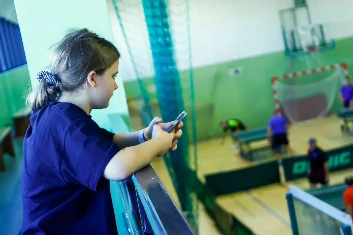 Rozgrywki przedostatniego turnieju 7. Grand Prix w tenisie stołowym amatorów (zdjęcia)