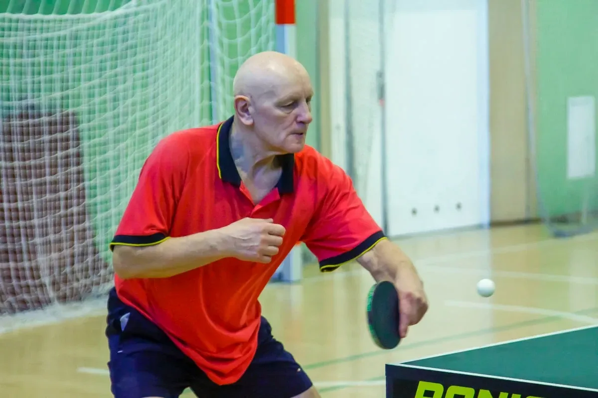 Rozgrywki przedostatniego turnieju 7. Grand Prix w tenisie stołowym amatorów (zdjęcia)