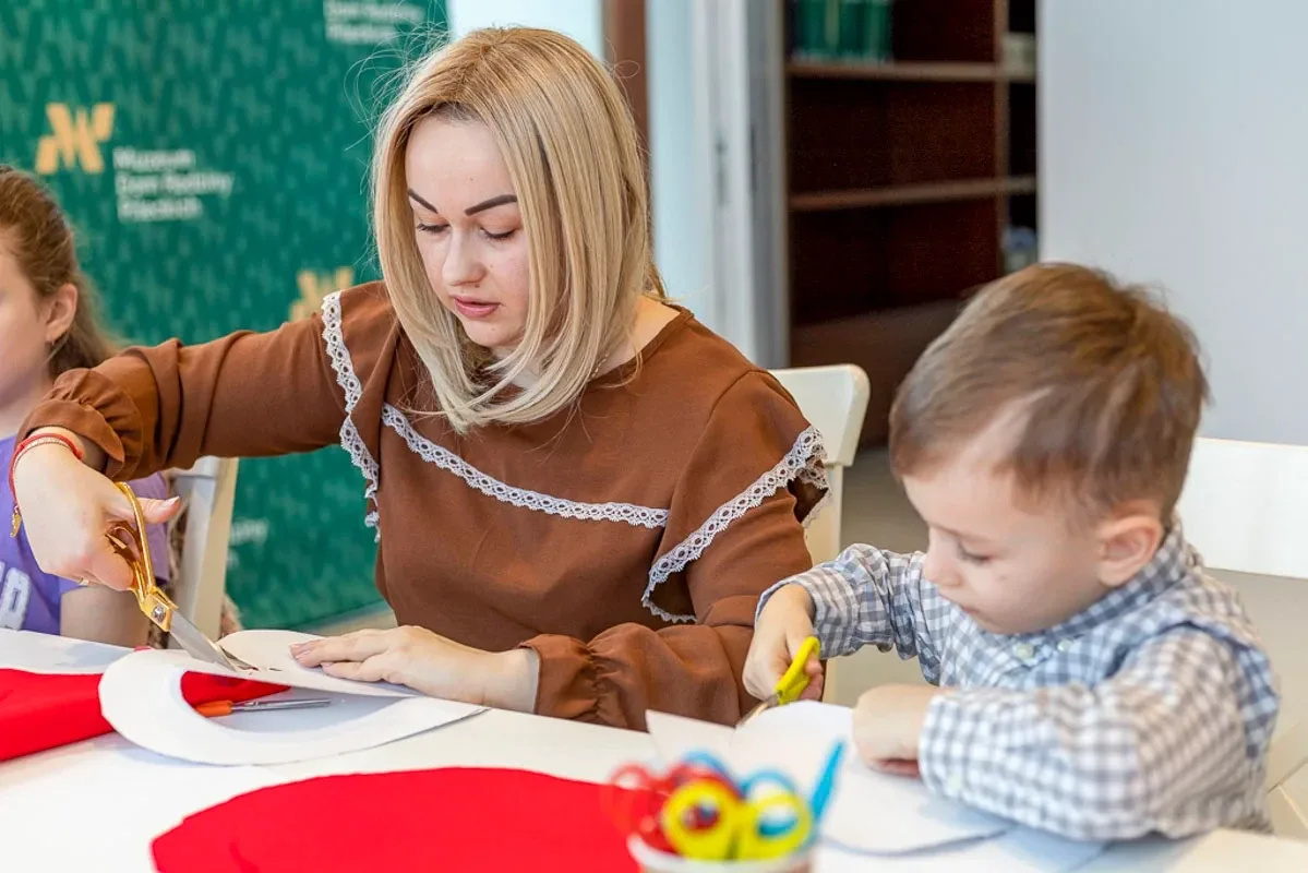 Filcowe Walentynki - Kreatywne Historie w Muzeum Dom Rodziny Pileckich (zdjęcia)