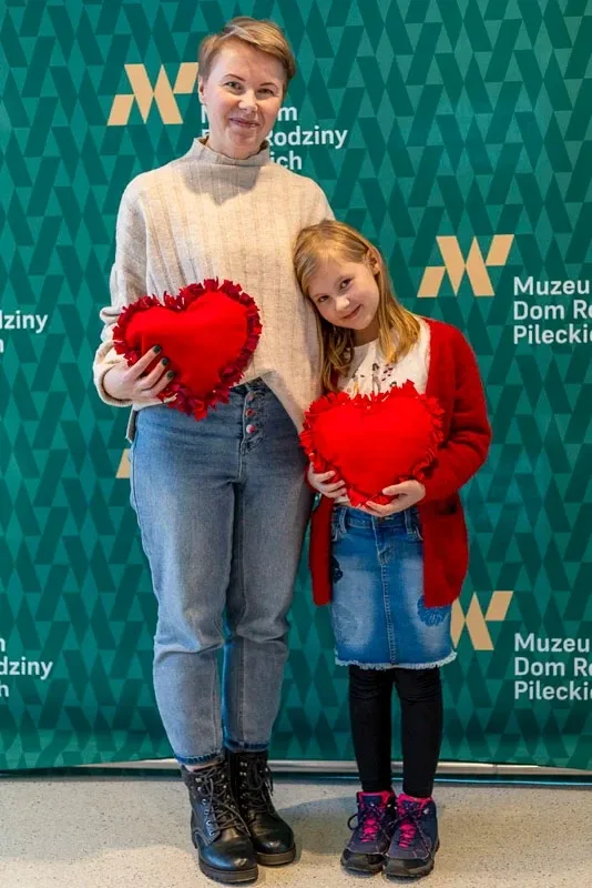 Filcowe Walentynki - Kreatywne Historie w Muzeum Dom Rodziny Pileckich (zdjęcia)