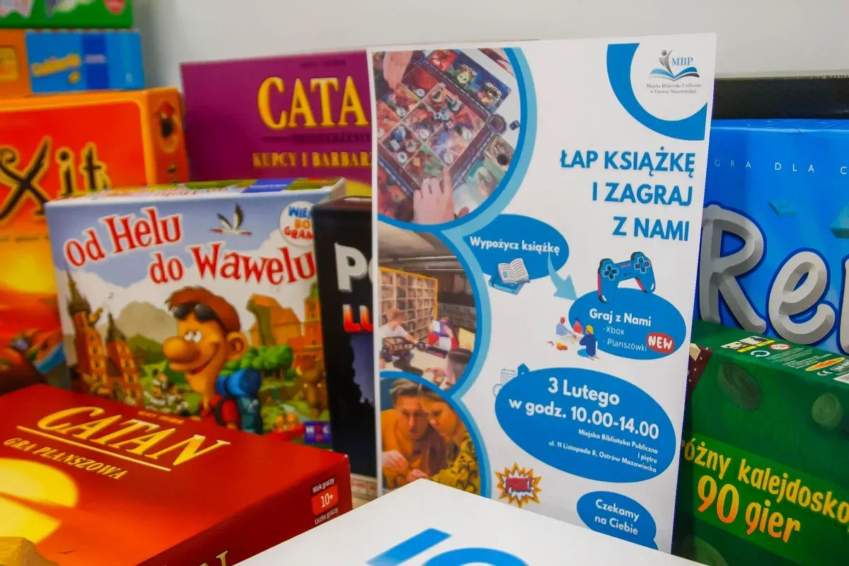 "Łap książkę i zagraj z nami" - rozrywkowa sobota w Bibliotece (zdjęcia)