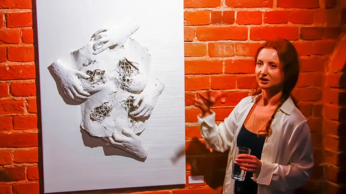 Gaya Lastovjak zagościła w ostrowskich Jatkach z nową wystawą (zdjęcia)