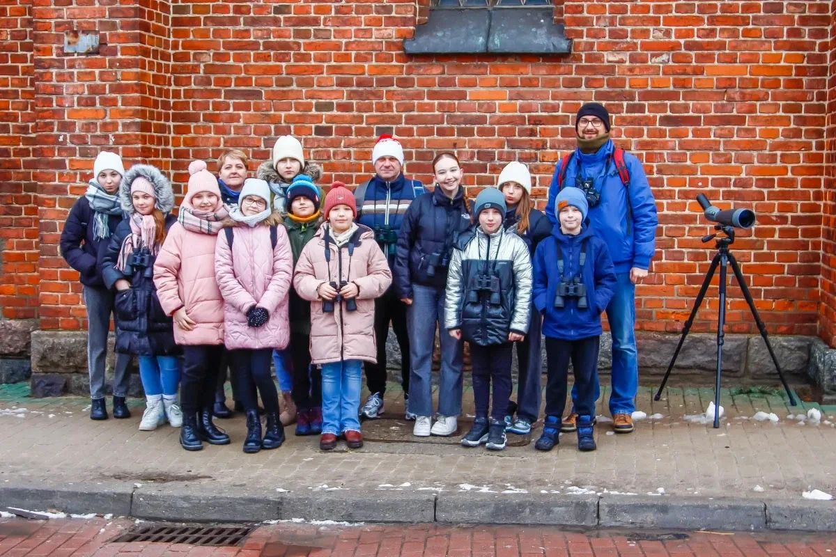 Młodzież wycieczkowała podczas V Ostrowskiego Zimowego Ptakoliczenia (zdjęcia)