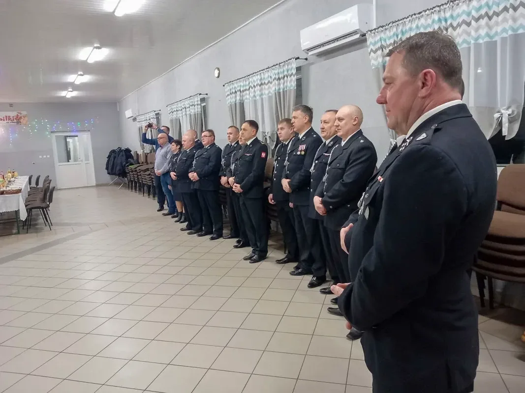 Uroczyste gminne spotkanie opłatkowe strażaków ochotników w Kalinowie (zdjęcia)