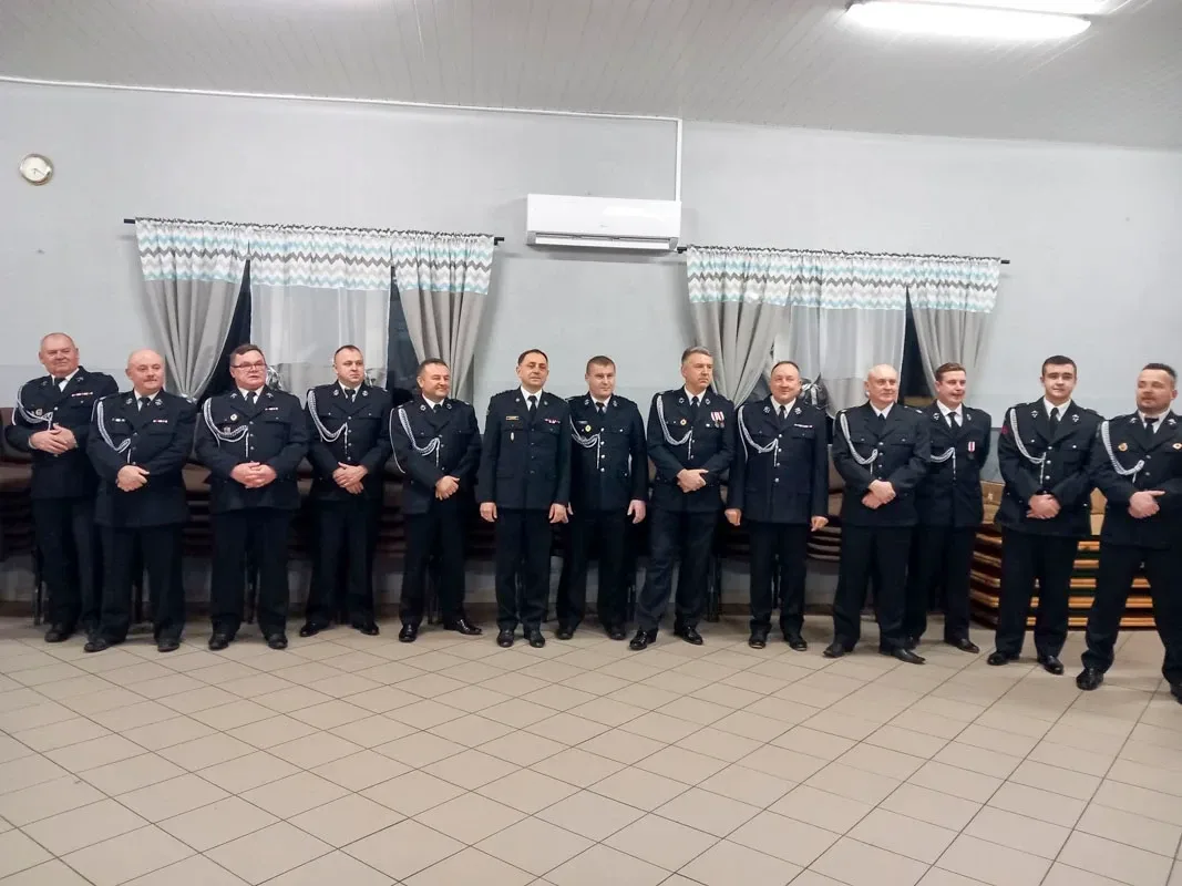 Uroczyste gminne spotkanie opłatkowe strażaków ochotników w Kalinowie (zdjęcia)