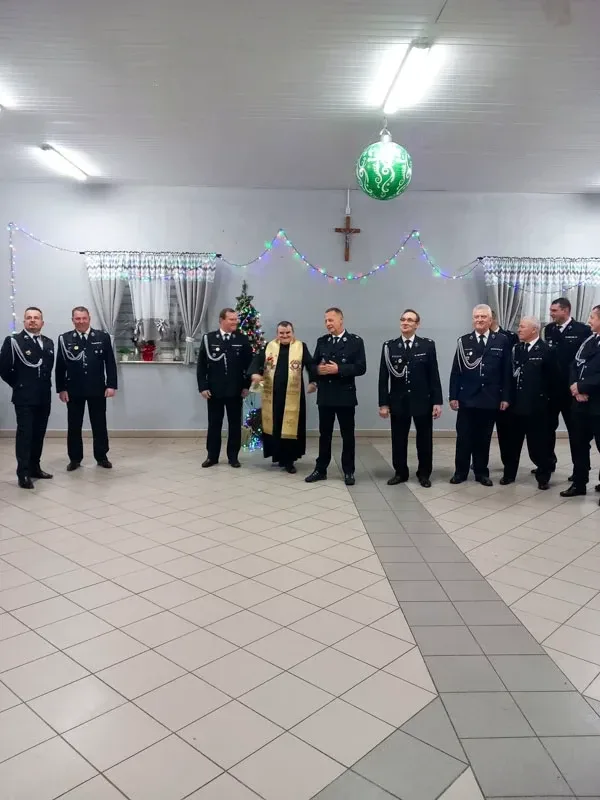 Uroczyste gminne spotkanie opłatkowe strażaków ochotników w Kalinowie (zdjęcia)