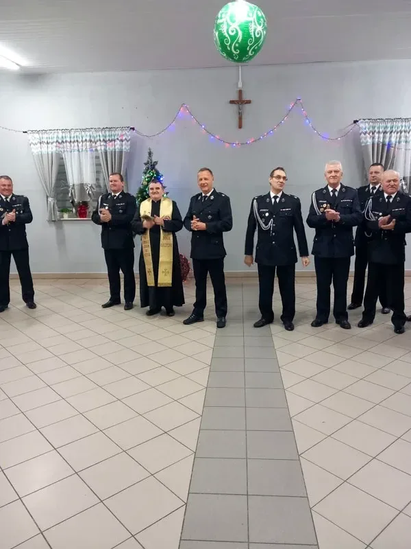 Uroczyste gminne spotkanie opłatkowe strażaków ochotników w Kalinowie (zdjęcia)