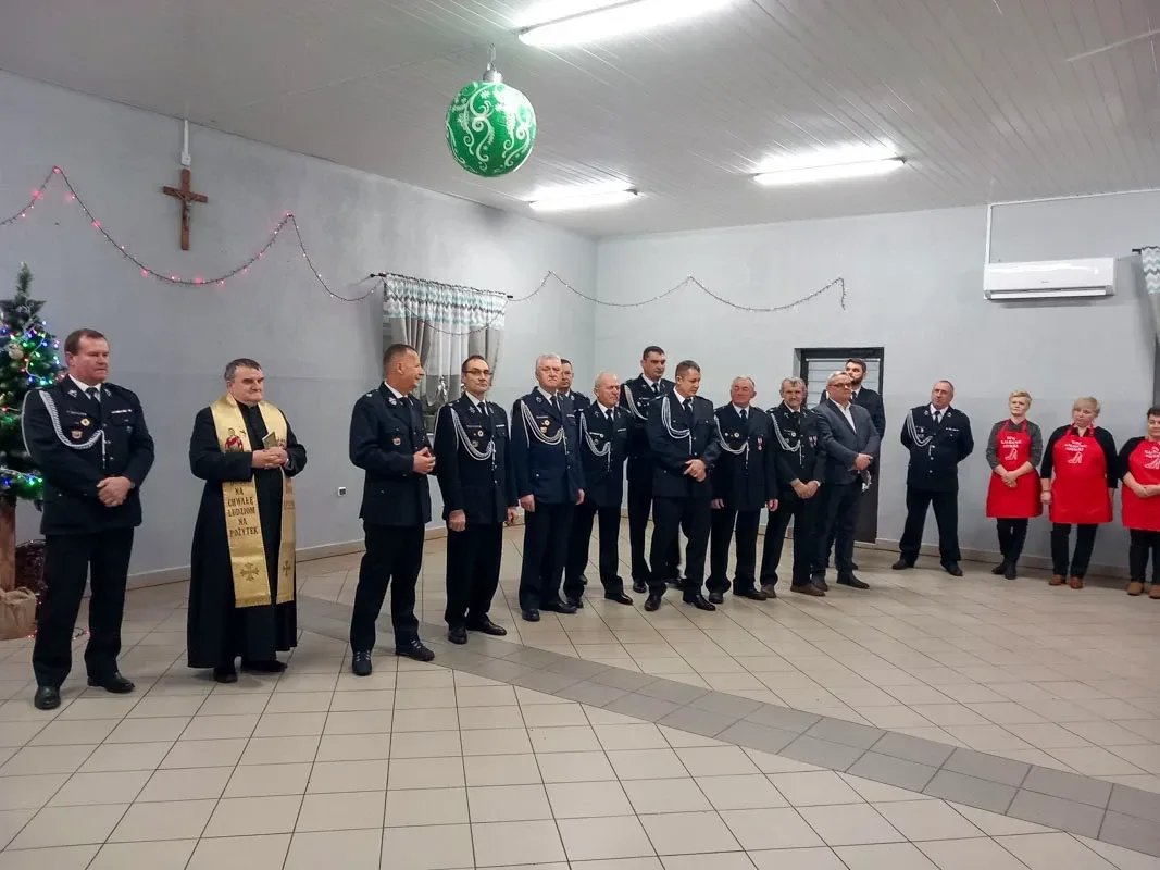 Uroczyste gminne spotkanie opłatkowe strażaków ochotników w Kalinowie (zdjęcia)