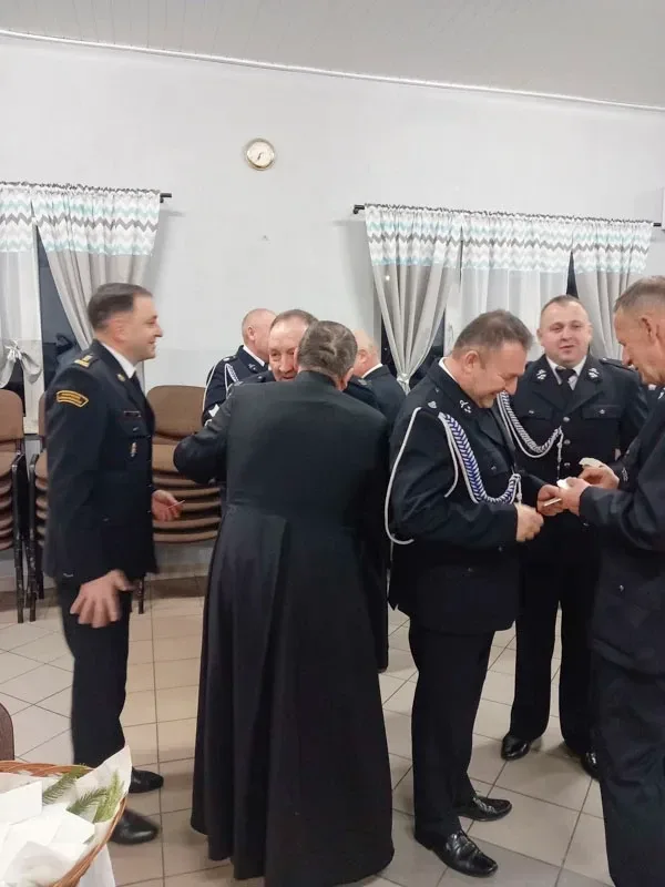 Uroczyste gminne spotkanie opłatkowe strażaków ochotników w Kalinowie (zdjęcia)