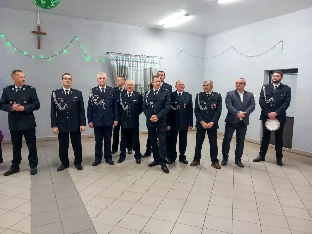 Uroczyste gminne spotkanie opłatkowe strażaków ochotników w Kalinowie (zdjęcia)