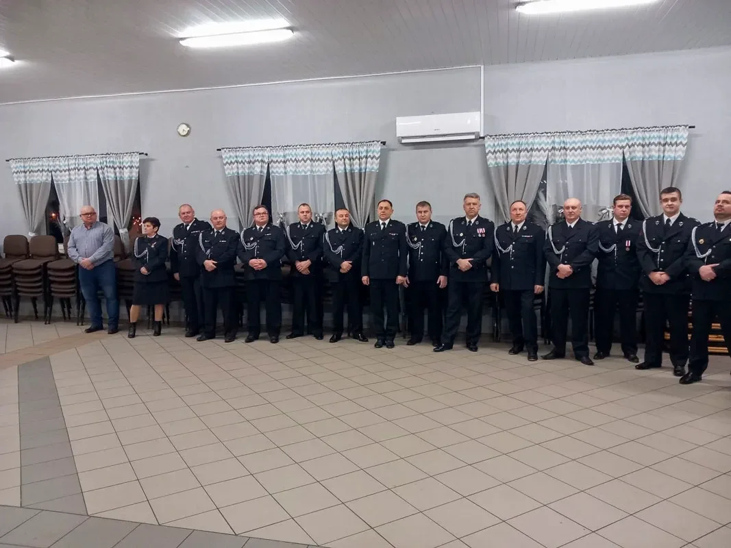 Uroczyste gminne spotkanie opłatkowe strażaków ochotników w Kalinowie (zdjęcia)