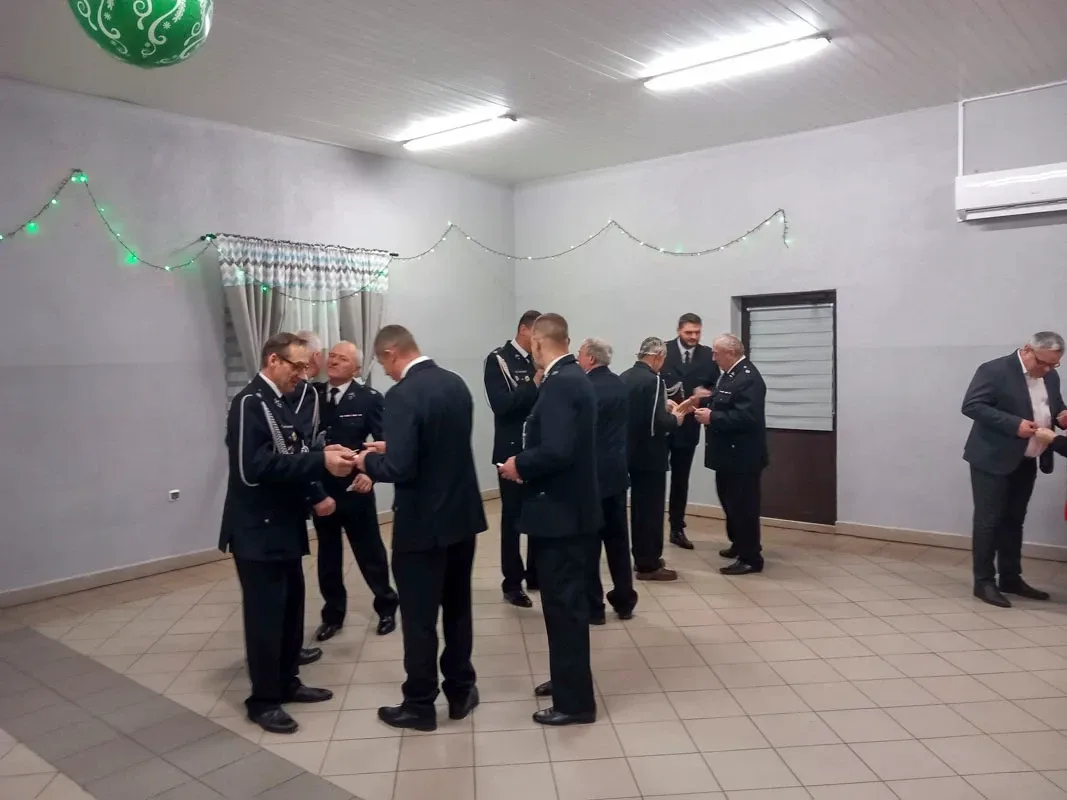 Uroczyste gminne spotkanie opłatkowe strażaków ochotników w Kalinowie (zdjęcia)