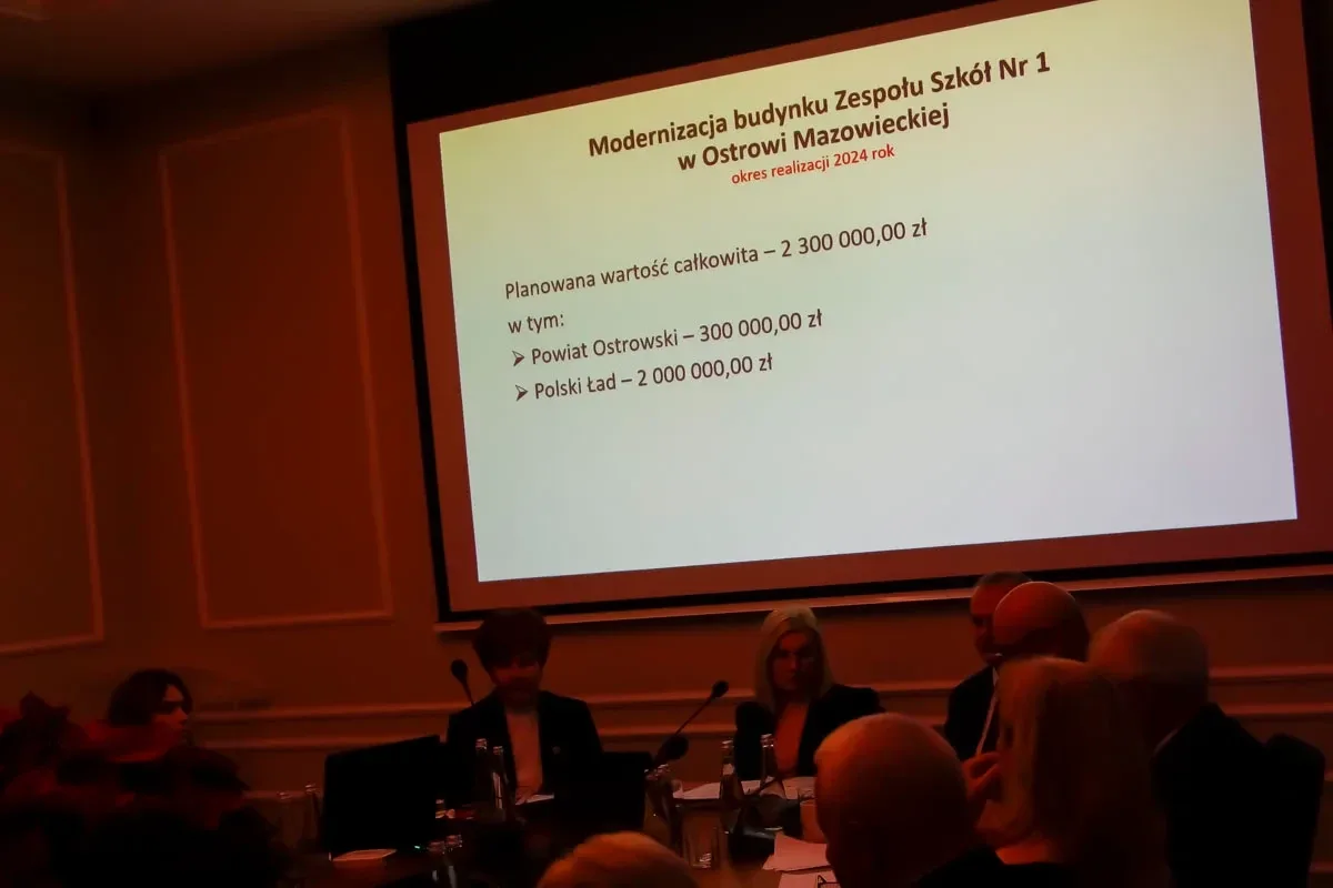 Decydujące momenty w Ostrowi Mazowieckiej: LXVIII Sesja Rady Powiatu kształtuje przyszłość regionu (zdjęcia)