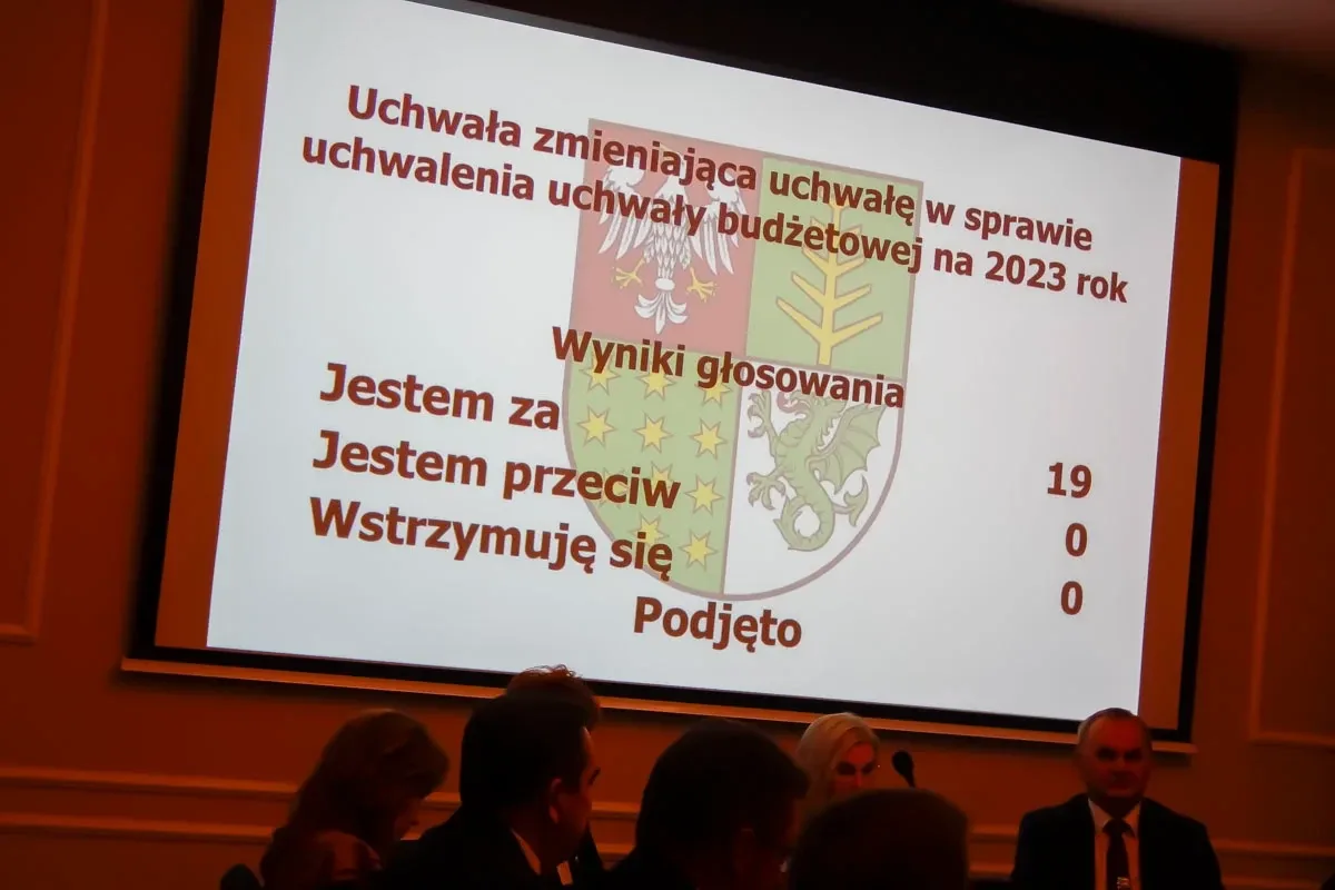 Decydujące momenty w Ostrowi Mazowieckiej: LXVIII Sesja Rady Powiatu kształtuje przyszłość regionu (zdjęcia)