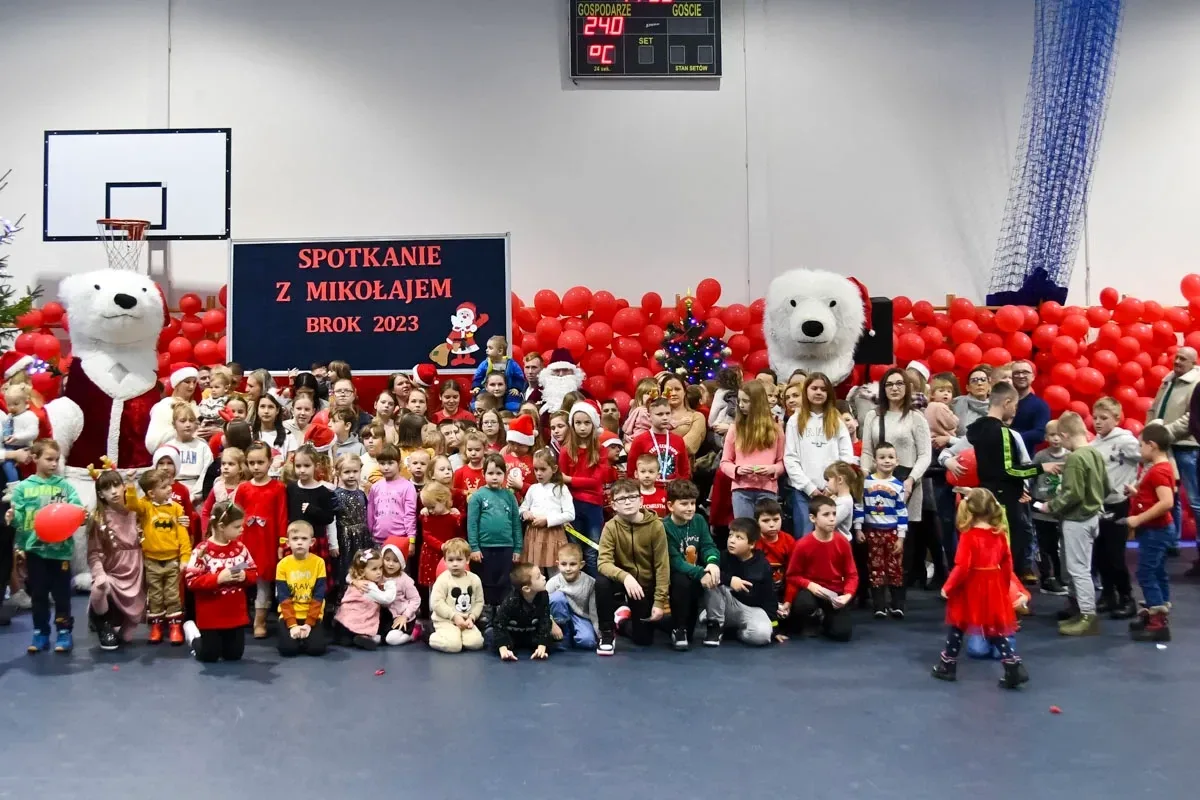 Tradycyjne spotkanie z Mikołajem w Broku (zdjęcia)