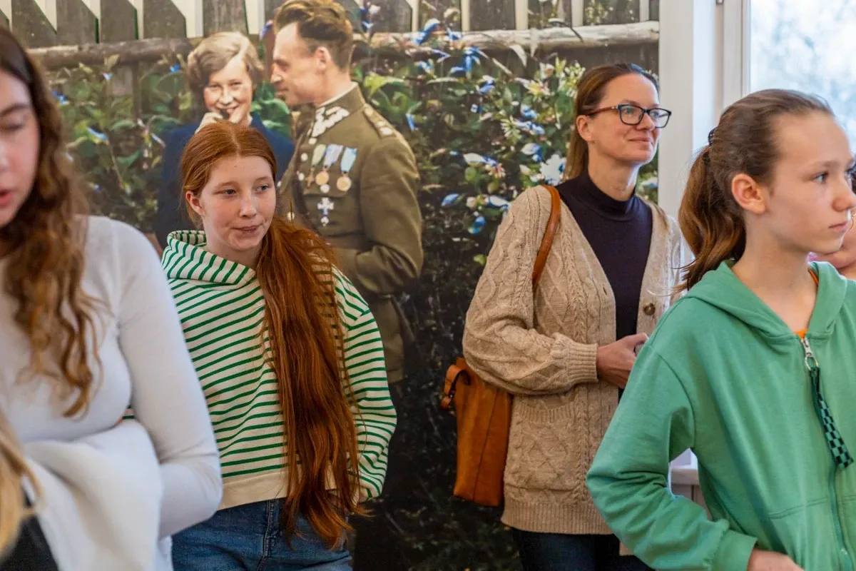 Laureaci konkursu "Witold Pilecki - mój bohater" odwiedzili Muzeum Dom Rodziny Pileckich w Ostrowi Mazowieckiej (zdjęcia)